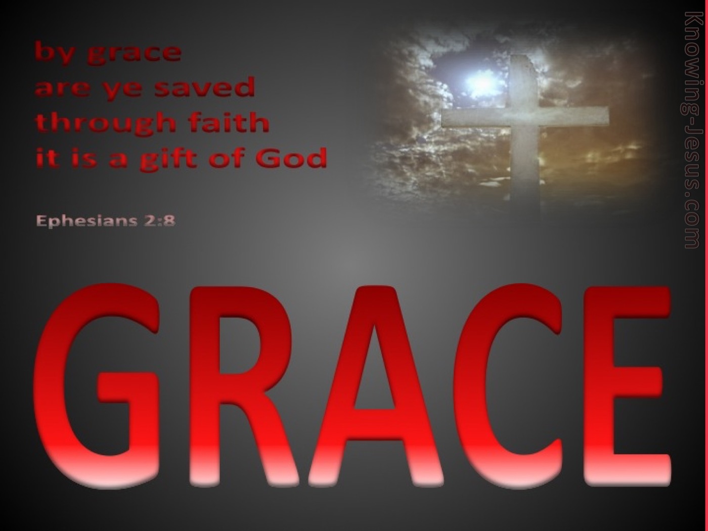 Ephesians 2:8 Salvation By Grace Through Faith (devotional)